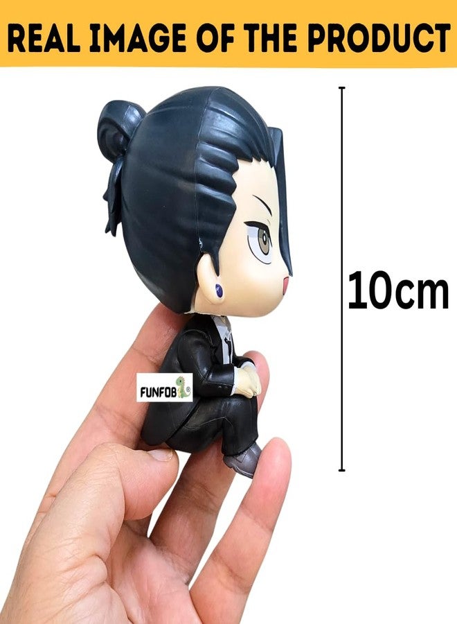 FUNFOB Jujutsu Kaisen Suguru Geto Action Figure Height-10cm Collectible PVC Multicolour | Geto Chibi-Black Cloth - Image 3